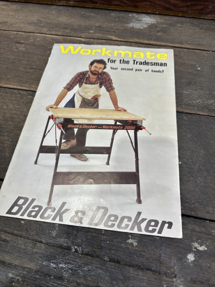 Black & Decker “Workmate” Vintage Brochure