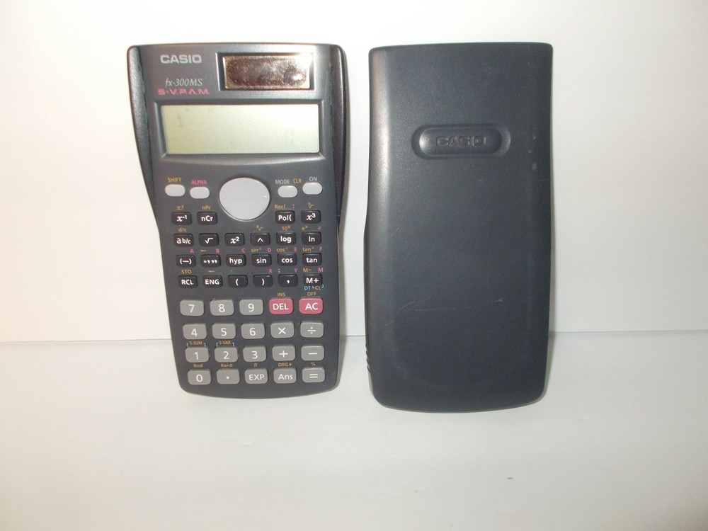 Casio FX-300MS Scientific Calculator used Works great