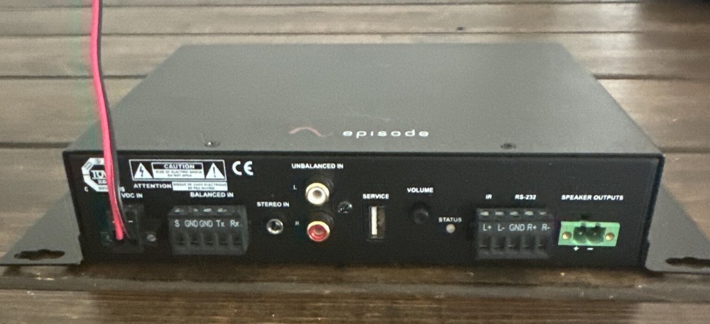 Episode 70V Amplifier 60W