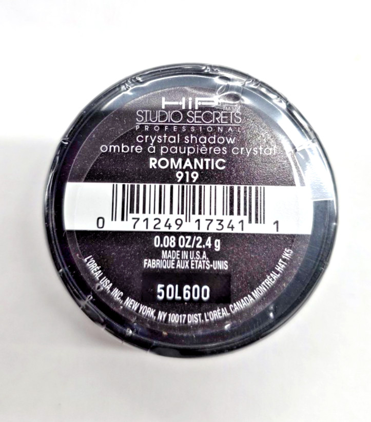 NEW L'Oréal HIP Studio Secrets Eye Shadow Duo- 919 ROMANTIC