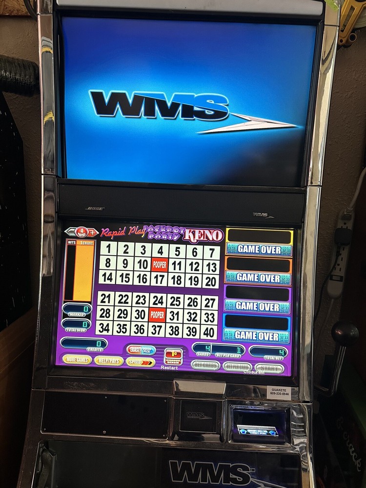 WMS WILLIAMS BB2 SLOT SOFTWARE SET - MULTI-PLAY KENO