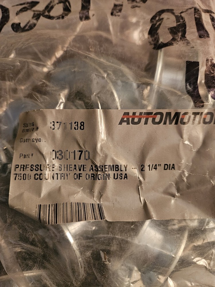Pressure Sheave Assembly (030170)