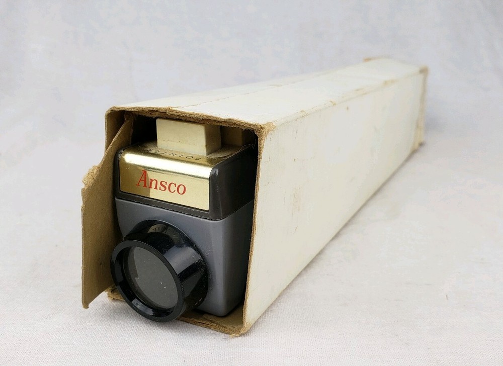 Rare Vintage Ansco Projector Remote Control Pointer Focus & Tray Controls