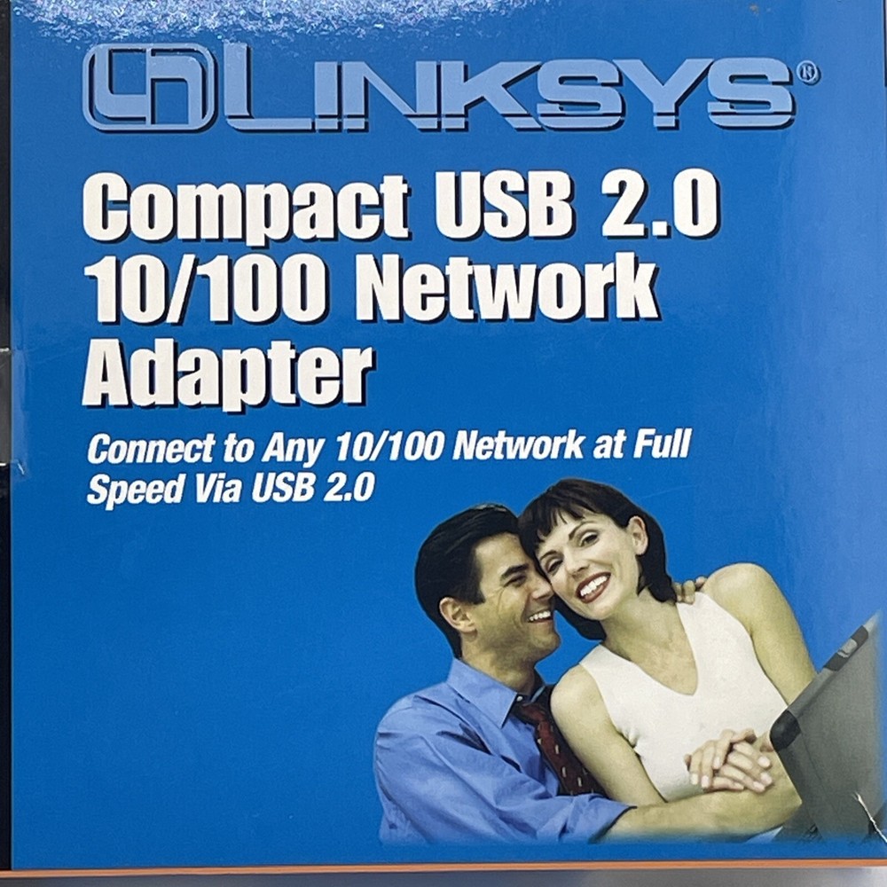 Linksys Compact USB 2.0 Network Adapter 10/100 NBA M.W