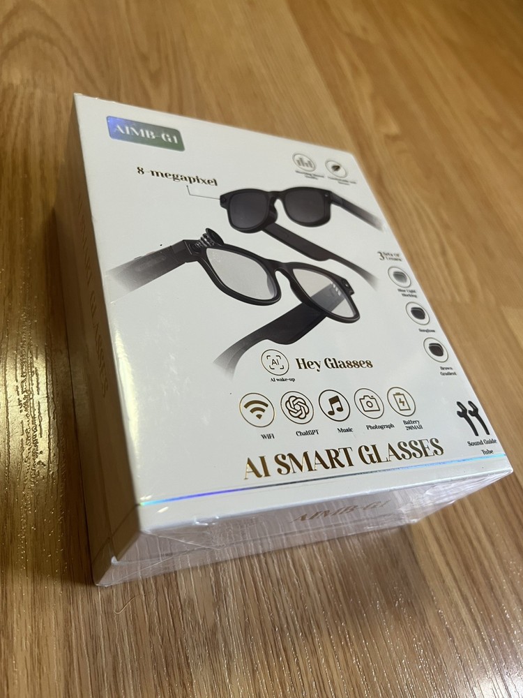 AIMB-G1 AI Smart Glasses Wi-Fi Bluetooth Connectivity