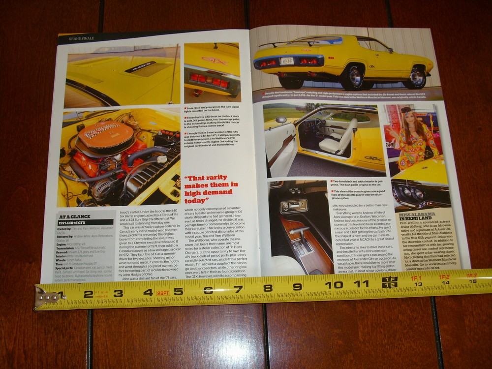 1971 PLYMOUTH GTX 440 ORIGINAL 2014 ARTICLE