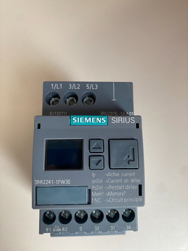 Monitoring Relay Siemens, 3RR2241-1FW30