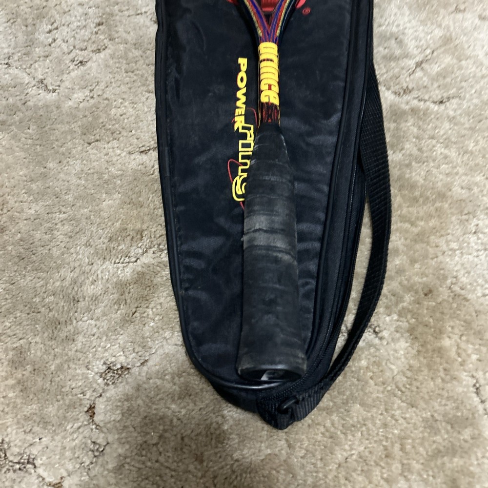 Genuine Prince Power Ring Pro Titanium Mesh Graphite Squash Racket *Needs Grip*