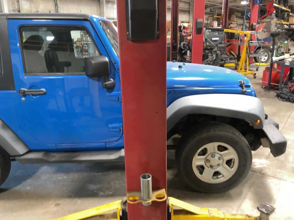 Used Windshield Frame fits: 2011 Jeep Wrangler Grade A