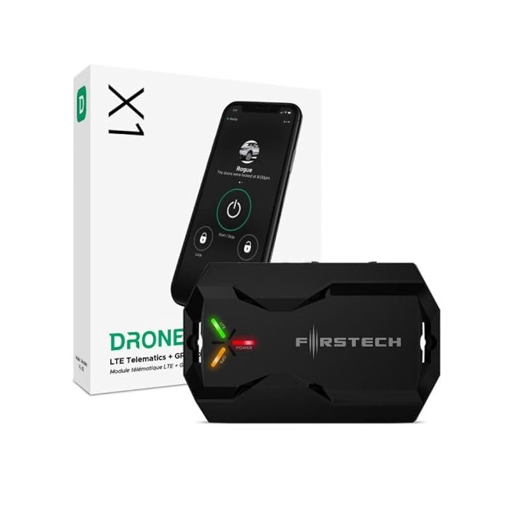 Remote Start & Security System w/GPS, 3000ft Range Vehicle Protection