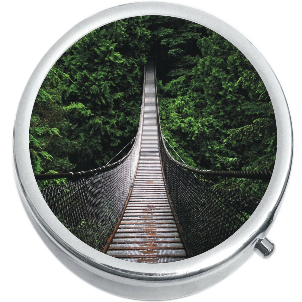 Bridge Forest Medicine Vitamin Compact Pill Box