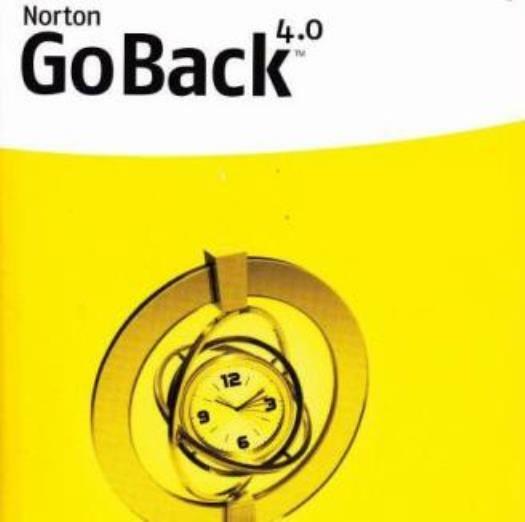 Norton GoBack 4.0 PC CD return hard drive back previous state restore feature!