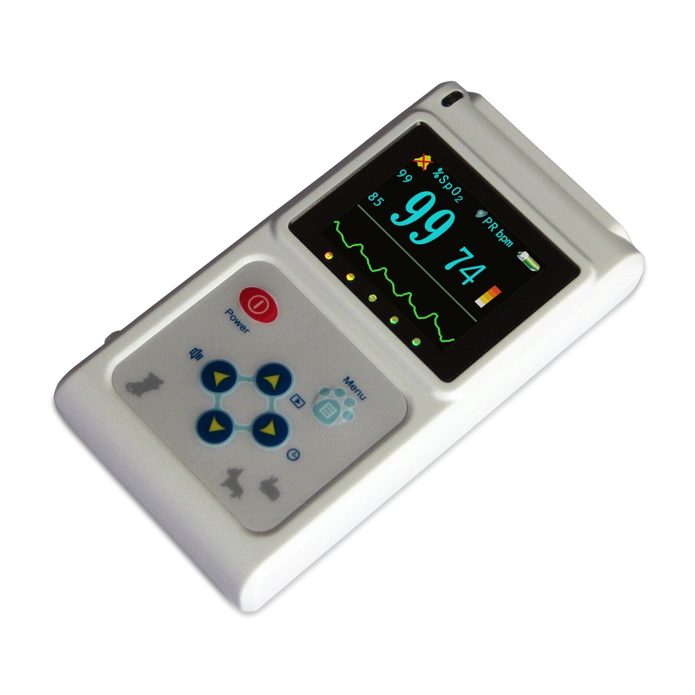 CONTEC Veterinary Handheld Pulse tester pulse oxygen saturation SPO2 CMS60D-Vet
