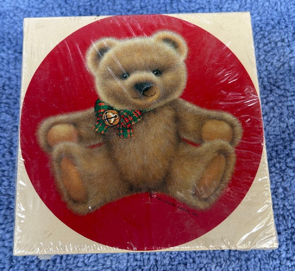SEALED 1987 HALLMARK SPRINGBOK MINI PUZZLE GINGER BEAR