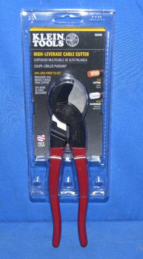 Klein Tools 63225R 9" High Leverage Cable Cutter