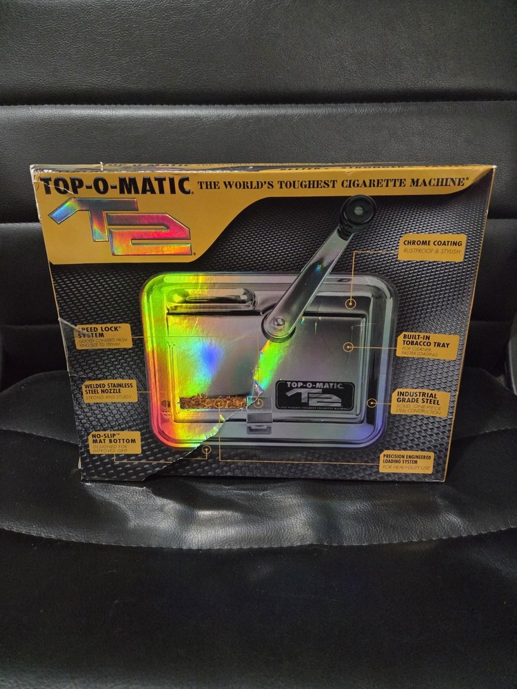 Top-O-Matic T2 Cigarette Maker Machine  READ