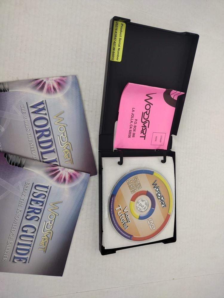 Word Smart Break The Knowledge Barrier Challenge CD Win Mac Student Homeschool