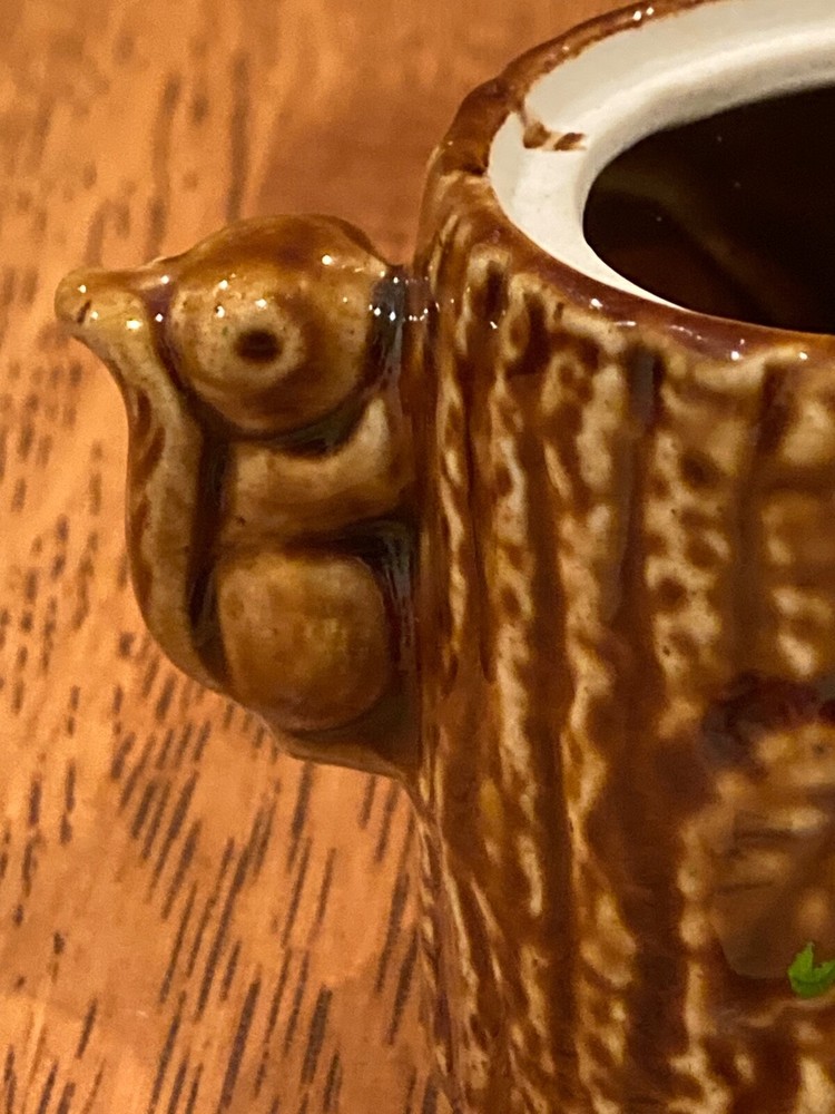 Vintage Mt. Rushmore & Squirrel Sugar Bowl - Replacement Base