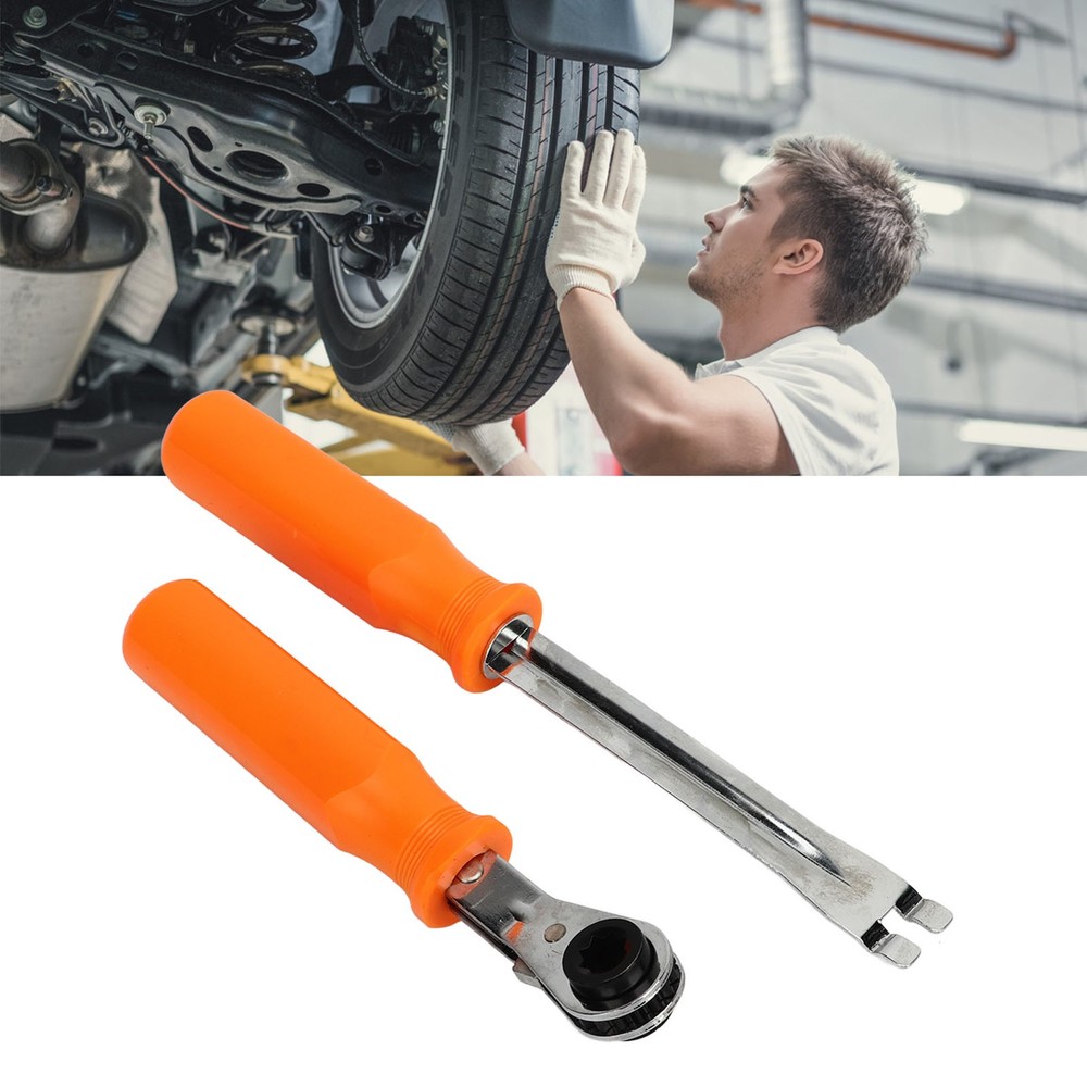 »2PCS Automatic Slack Adjuster Tool Set Fork End Release Tool Double Square