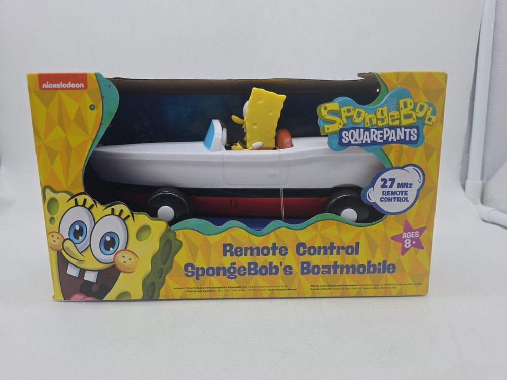 SpongeBob SquarePants™ Remote Control SpongeBob's Boatmobile Ages 8+