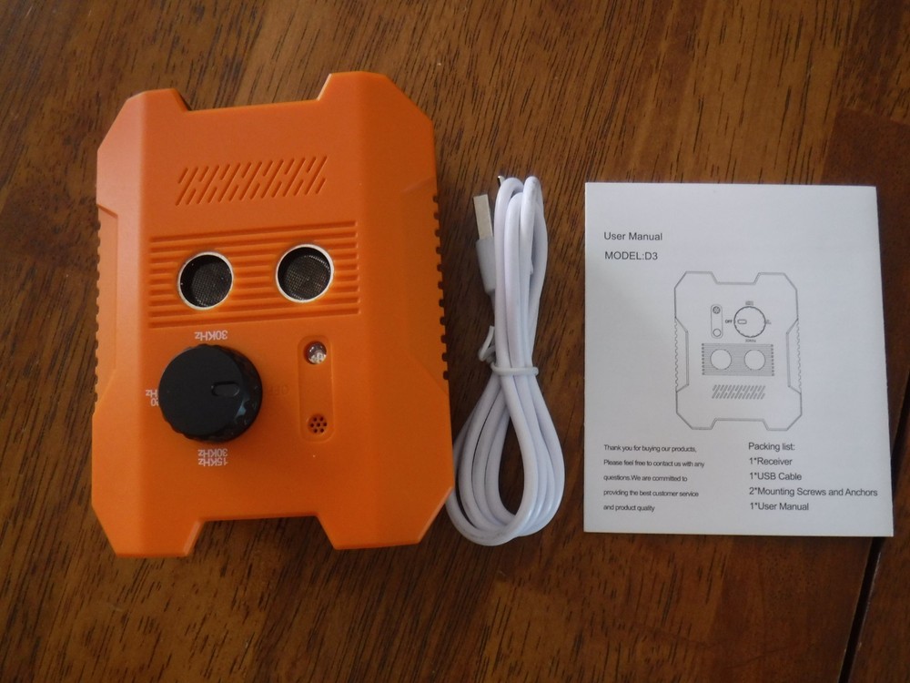 Automatic Ultrasonic Bark control Model- D3 Orange anti bark