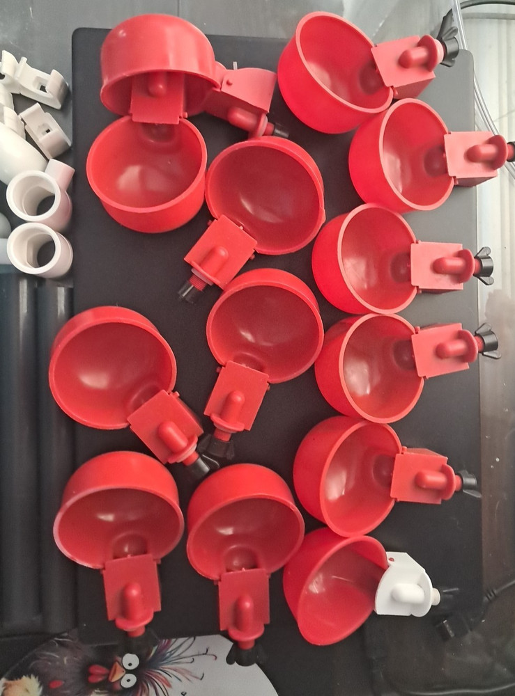 13x Chicken Automatic Watering Cups