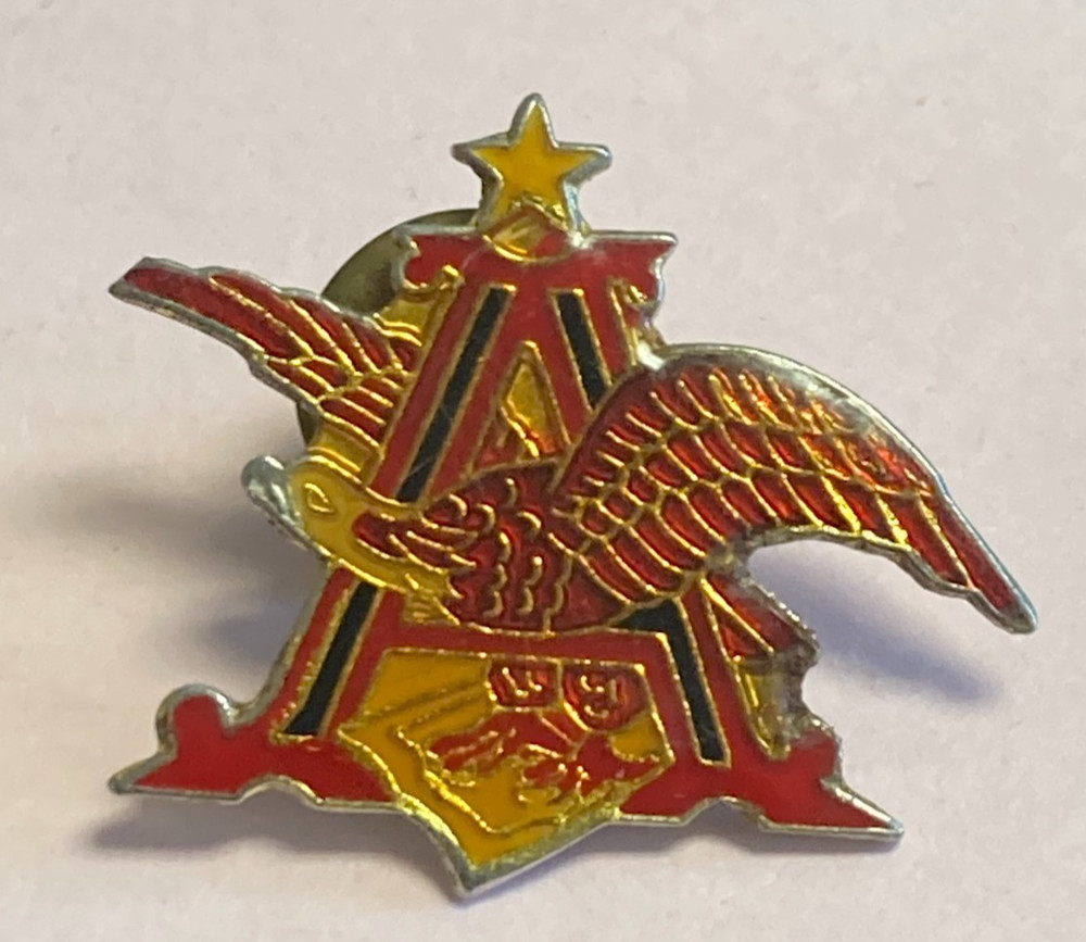 Anheuser Busch Logo Lapel Pin The "A" and The Eagle