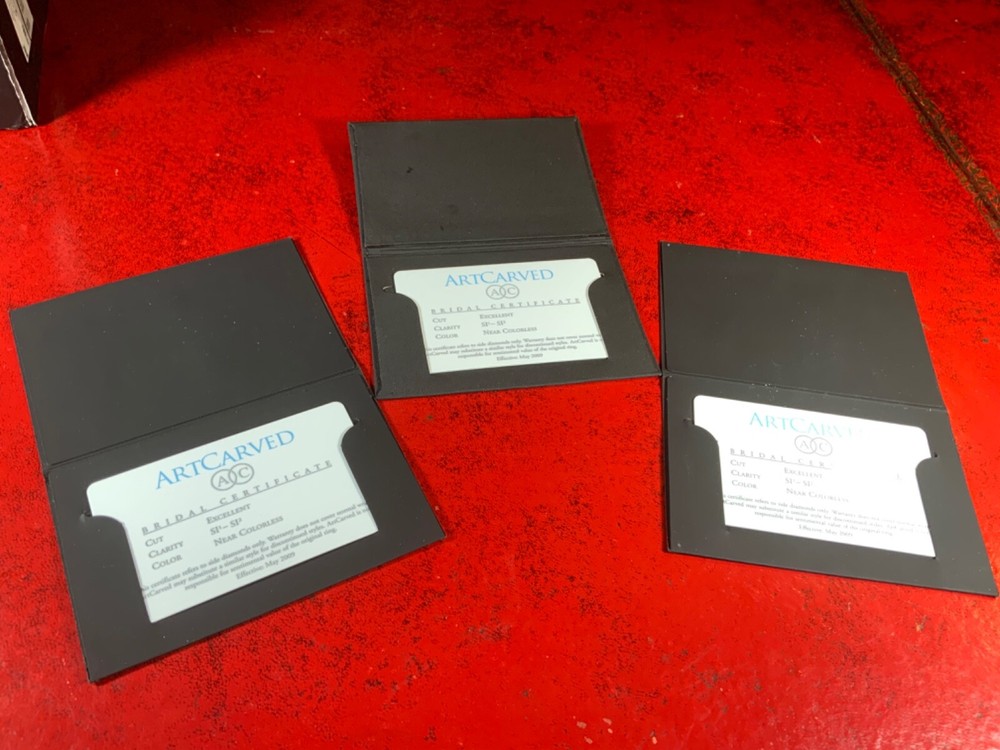 ARTCARVED Bridal Certificate