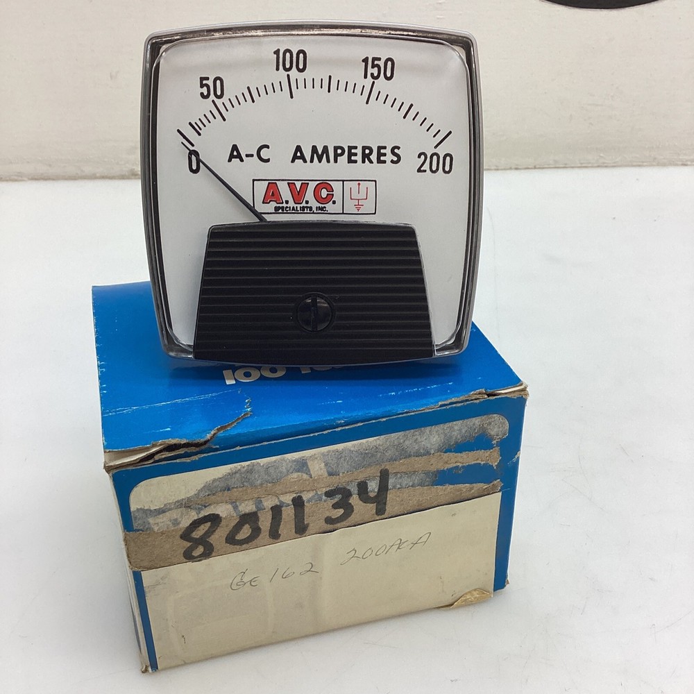 Yokogawa 250339LSZZ8 AC Panel Meter Range 0-200