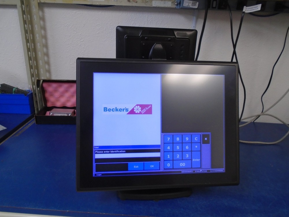 NEC E-POS System EP-5530 15" Touchscreen POS system with back display