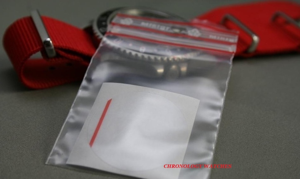 Breitling 3M Vinyl Case Back Redline Protective Service Sticker Decal