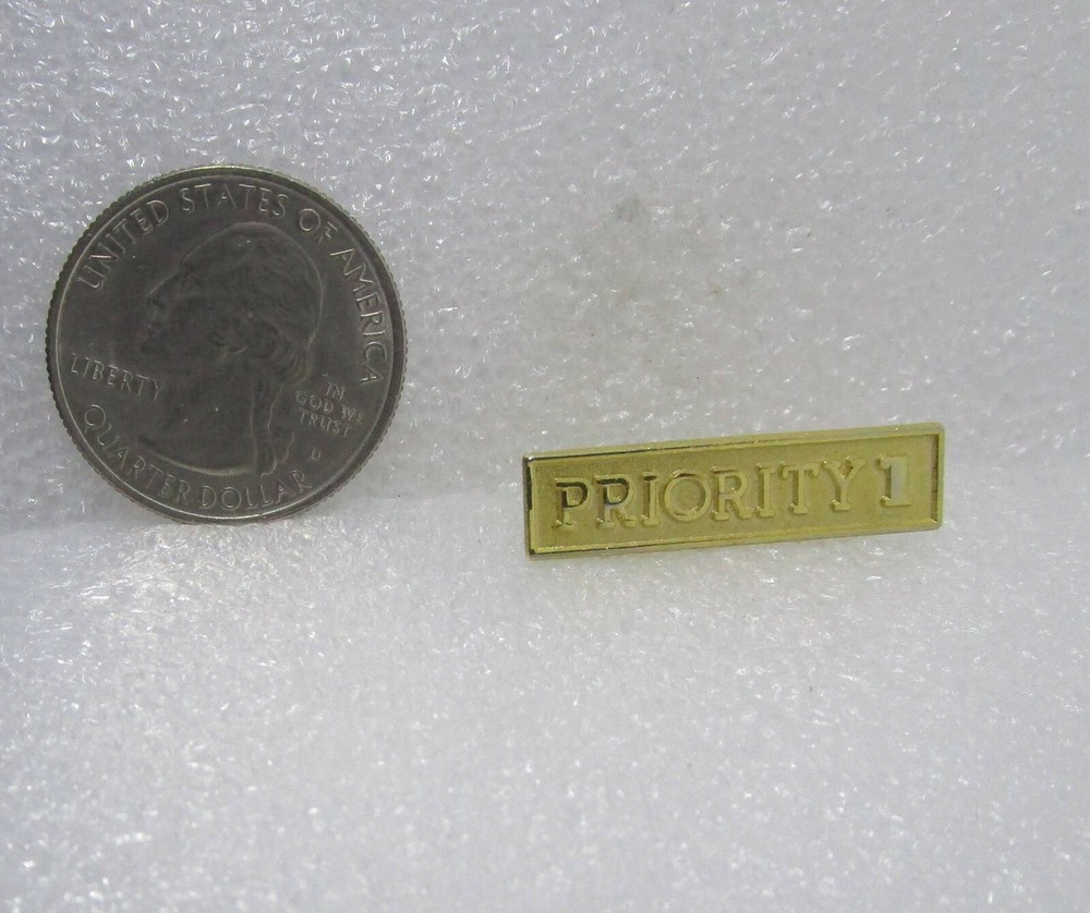 Priority 1 Pin