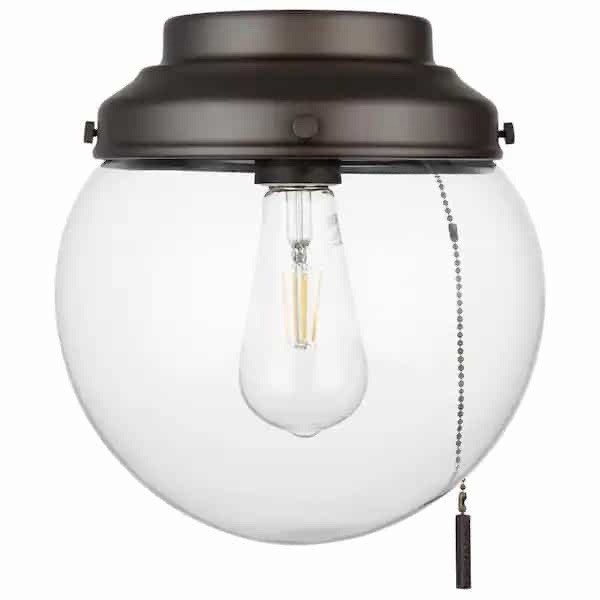 Hampton Bay 1 Light LED Ceiling Fan Light Kit