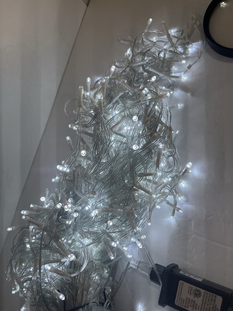 Icicle String Lights Clear