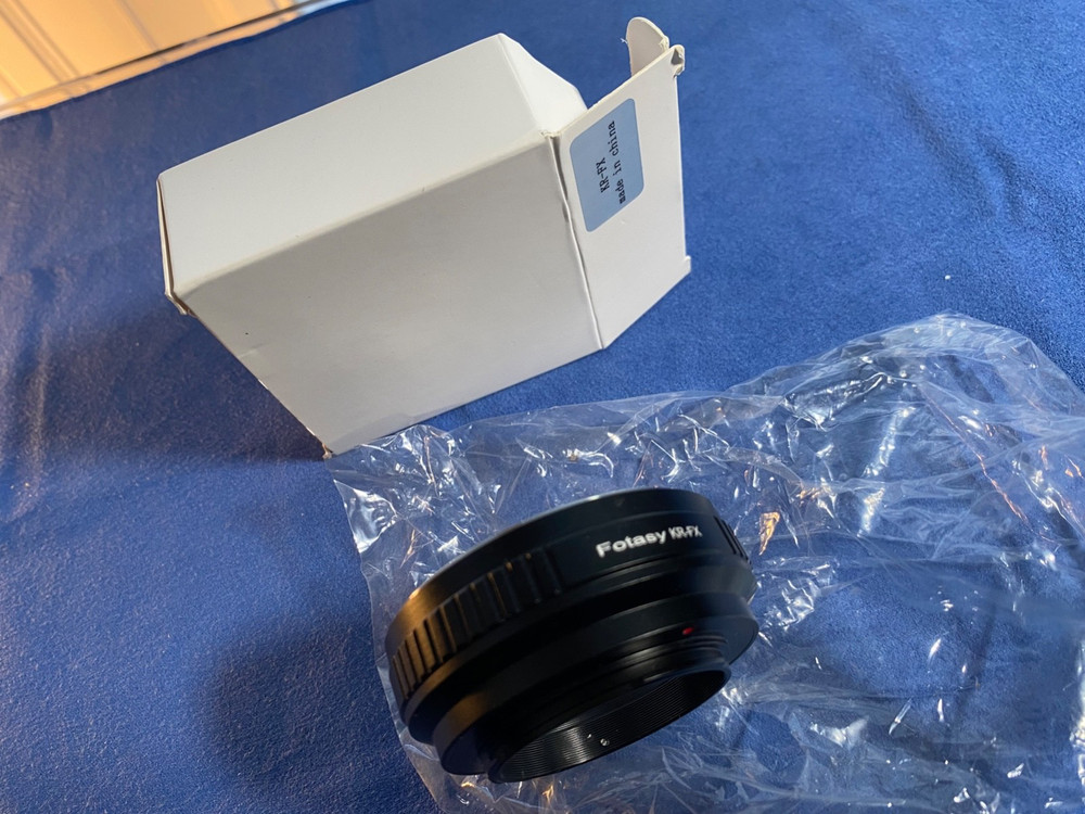 Fotasy KR-FX lens adapter EX+