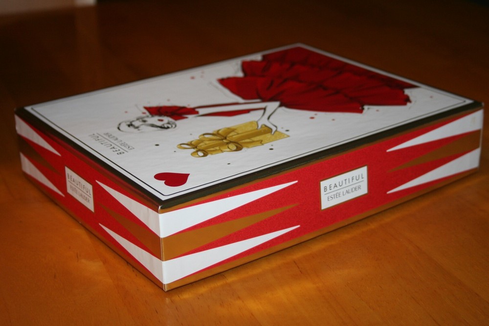 Estee Lauder Beautiful Empty Box 11X8.5X2.5"-Used