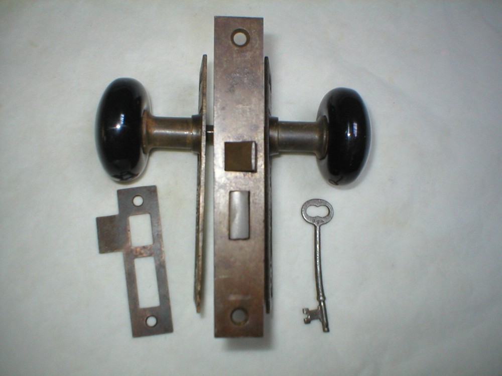 Antique Victorian Era Door Hardware