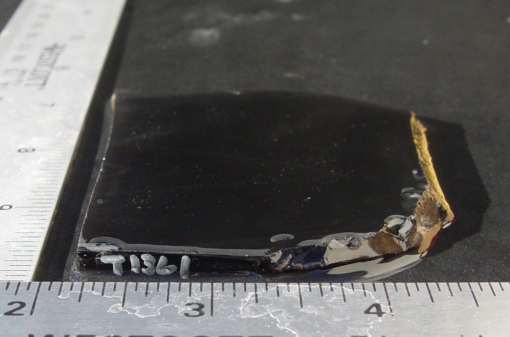 Obsidian Lapidary Slab T1361