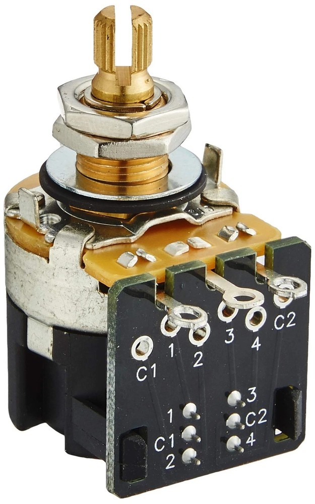 CTS Premium CTS 500K Push-Pull Split Audio Potentiometer