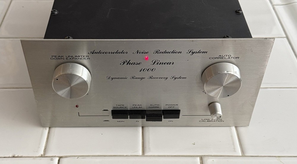 Power Tested Only — Phase Linear 1000 Autocorrelator Noise Reduction System