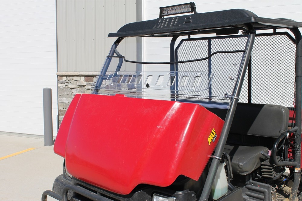 A&M KAWASAKI MULE 3000/3010 Folding Vented Windshield