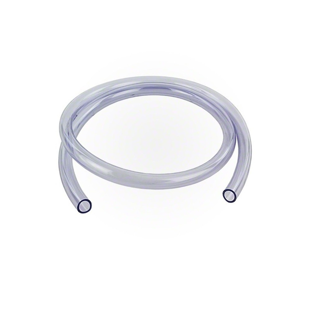 Beverage Tubing 3/16" ID x 7/16" OD 5' with Free Screw Clamps