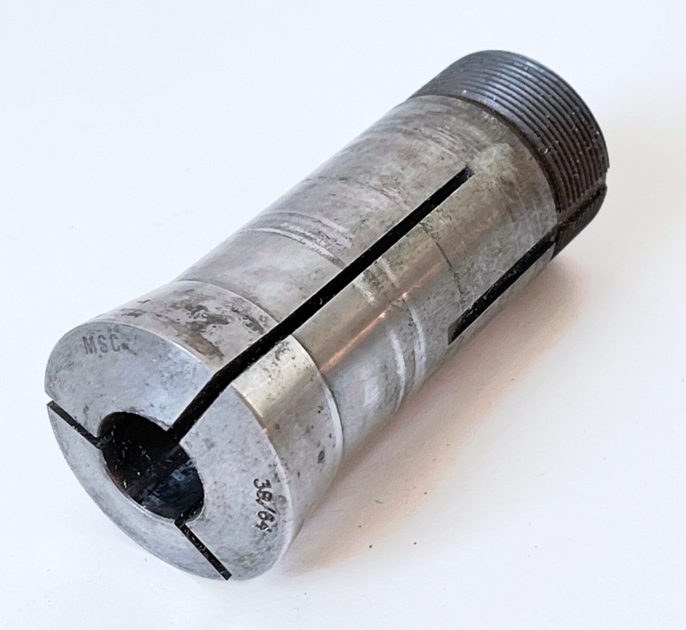 39/64" MSC 5C Round Collet External & Internal Threads .609375"