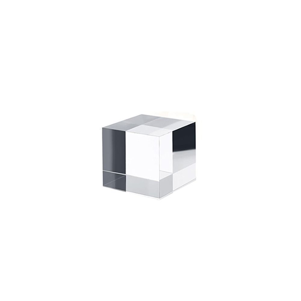 Acrylic Display Block Clear Polished Cube Solid Acrylic Display Risers Stand