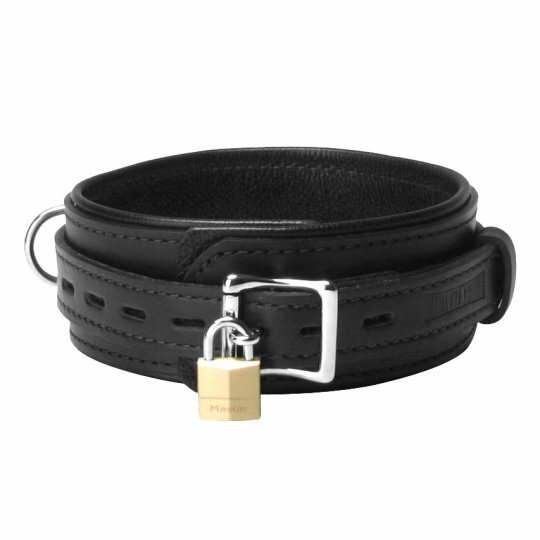 Strict Leather Premium Locking Collar super bondage