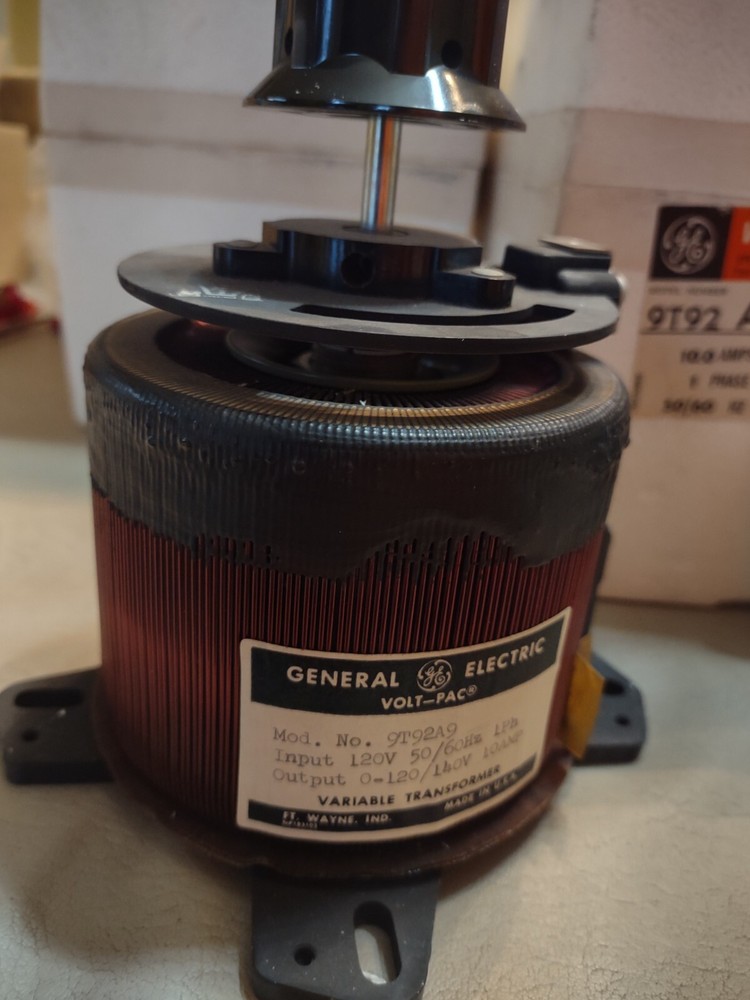 GE Variable Transformer Rheostat Volt-Pac - 9T92A9 (40193-I2) - NIB