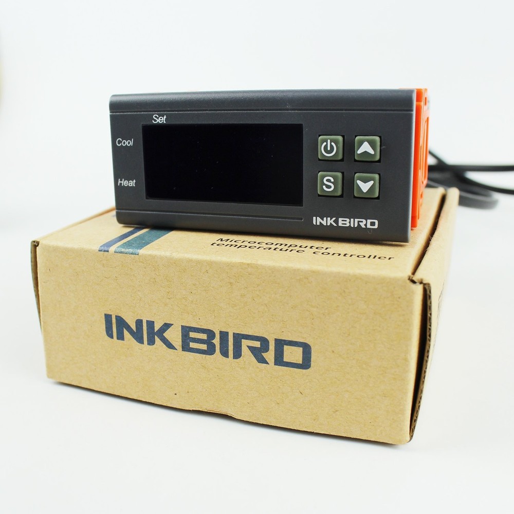 Inkbird All-Purpose Digital Temperature Controller Fahrenheit ITC-1000, Gray