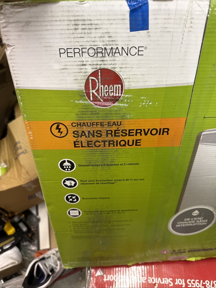 Rheem RETEX-18 Performance 18kW 3.5 GPM Electric Tankless Water Heater 240V NEW
