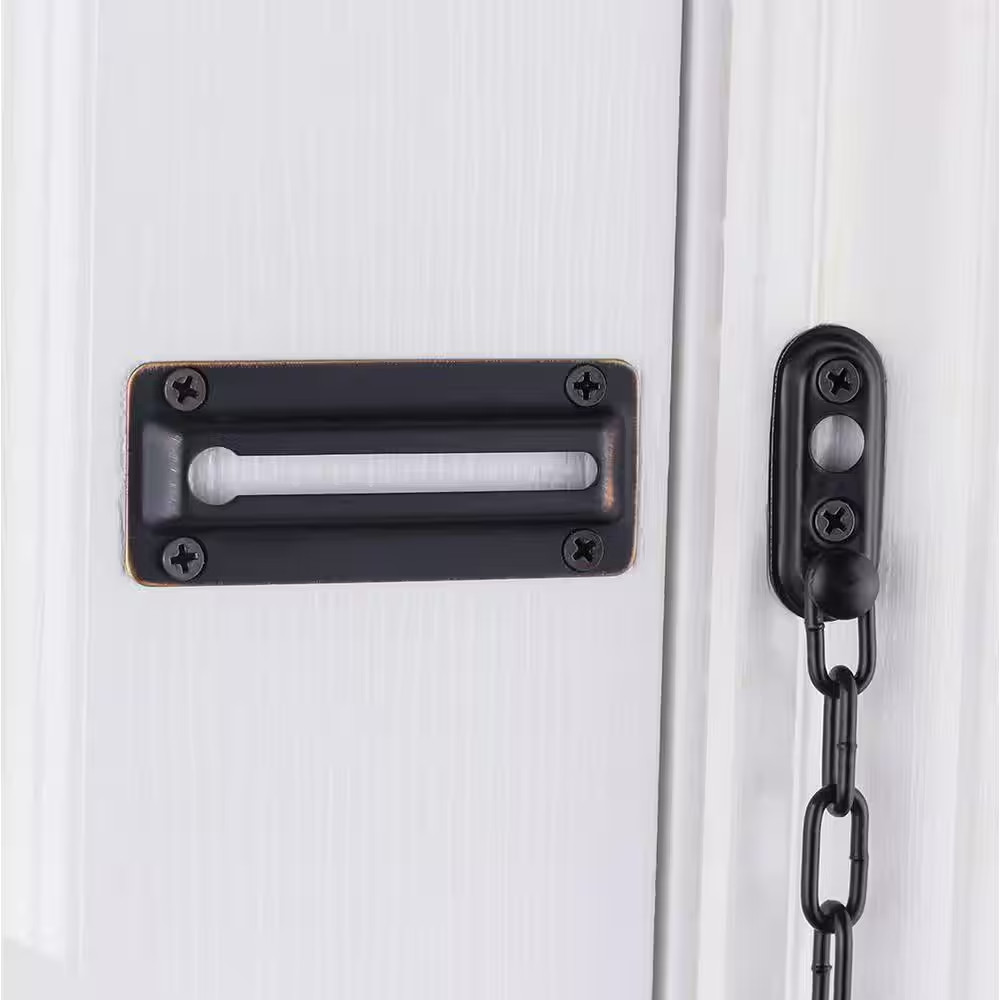 Aged Bronze Chain Door Guard