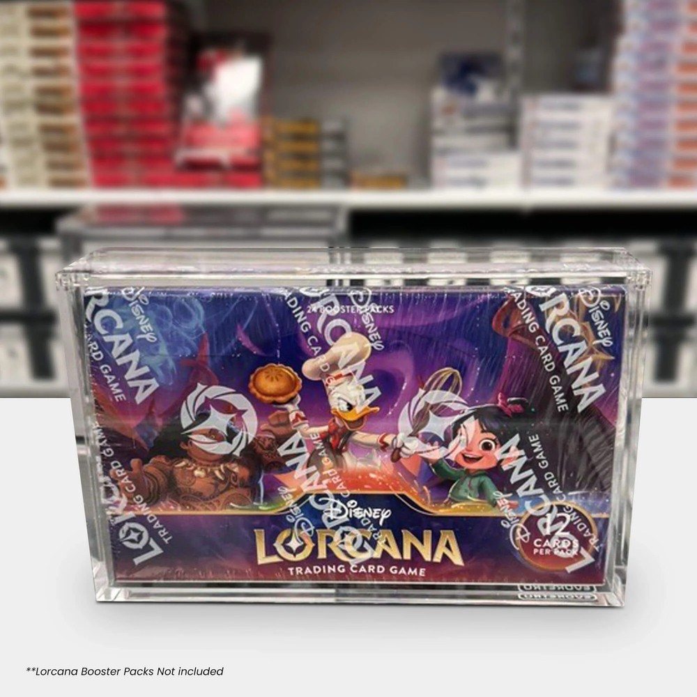 Acrylic Case Display for Lorcana Booster Box